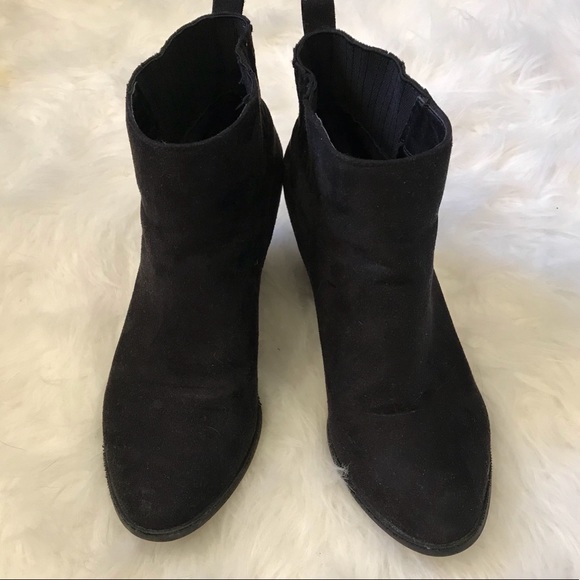 Black suede booties - Picture 2 of 7